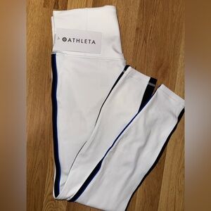 Athleta Ultra High Rise White Leggings